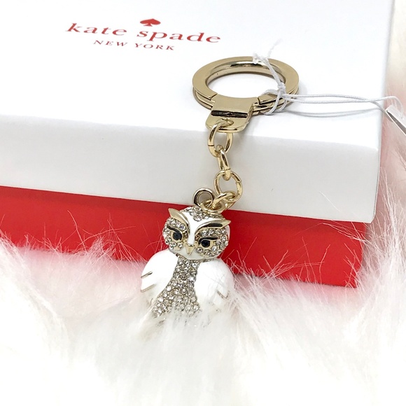 kate spade Accessories - KATE SPADE ♠️ Owl Keychain NWT